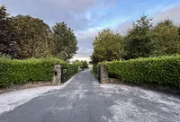 Tar and chip driveway in Paulstown, Co. Kilkenny